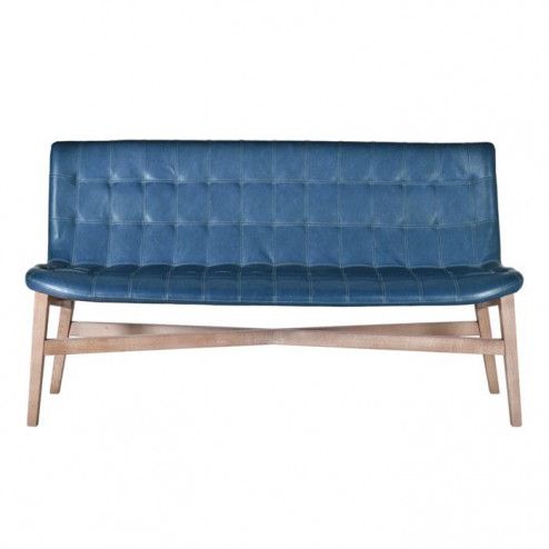 97276 Eetkamerbank Neba 160cm – blauw vintage Kopen