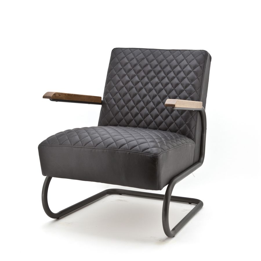 97652 Fauteuil Marc – Zwart Java leder Kopen