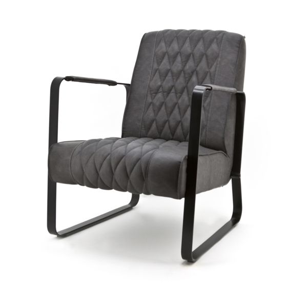97663 Fauteuil Caro - Taupe Vintage