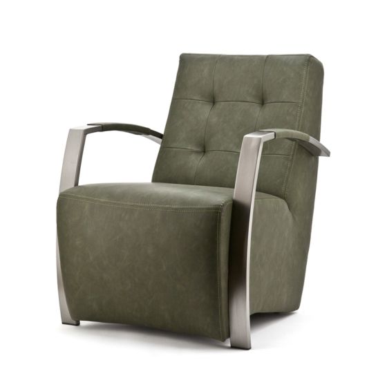 97698 Fauteuil Bram – Groen Vintage Kopen