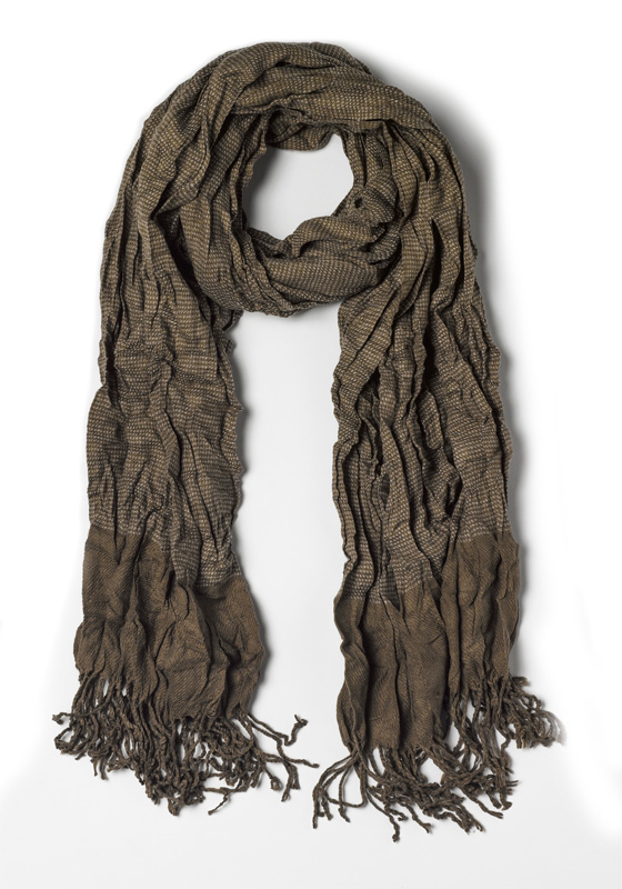 Scarf with wrinkled effect – Antony Morato – Accessoires – Groen Kopen