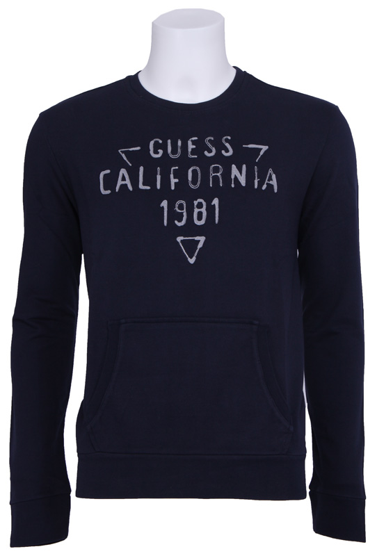 Benji fleece – Guess – Truien en vesten – Blauw Kopen