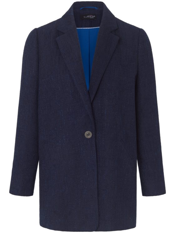 Lange blazer in oversized-style Van Looxent blauw Kopen
