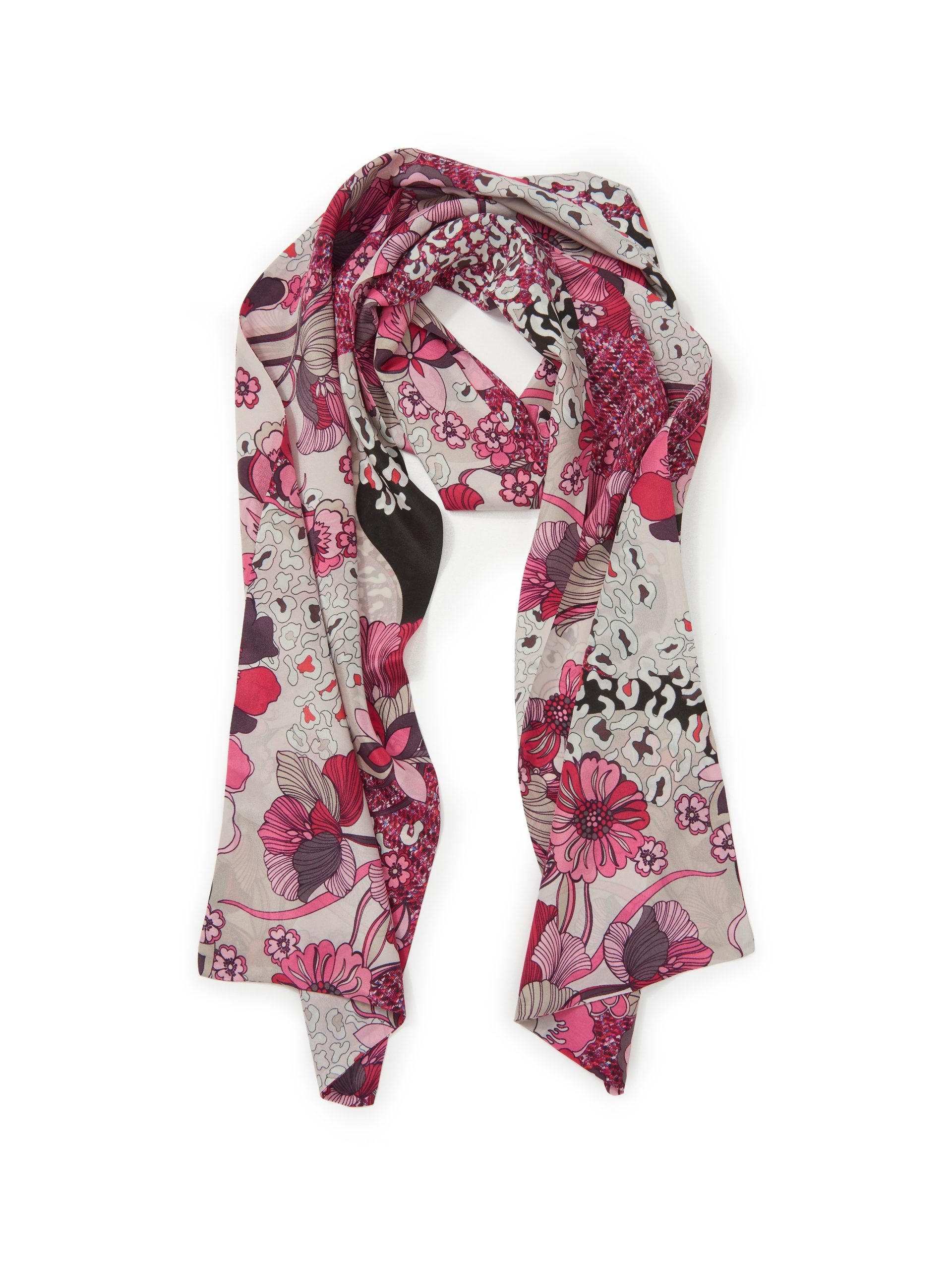 Sjaal van 100% zijde Van Laura Biagiotti Donna multicolour Kopen