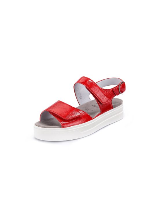 Plateau-sandalen Van Semler rood Kopen