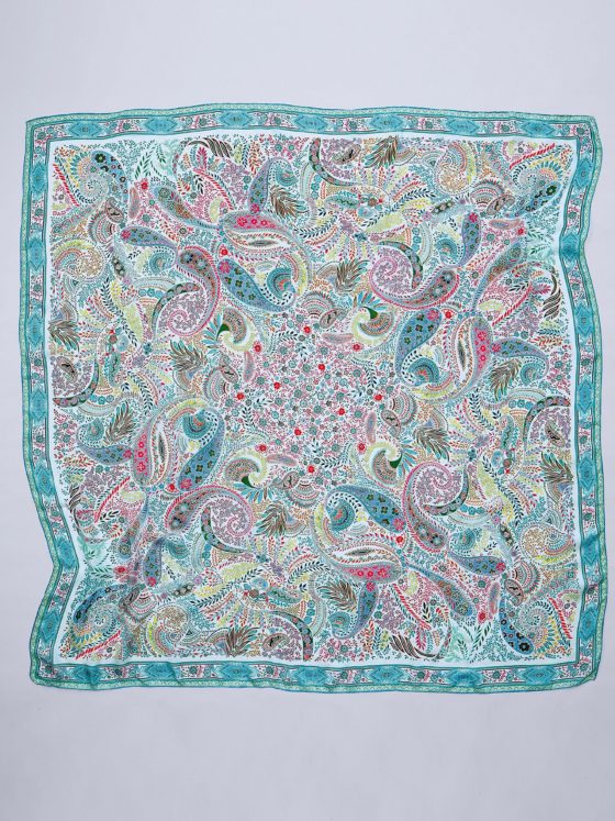 Sjaaltje van 100% zijde Van Roeckl multicolour Kopen
