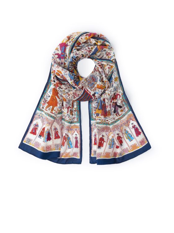 Sjaal ‘Egyptenaren’ van 100% zijde Van Roeckl multicolour Kopen