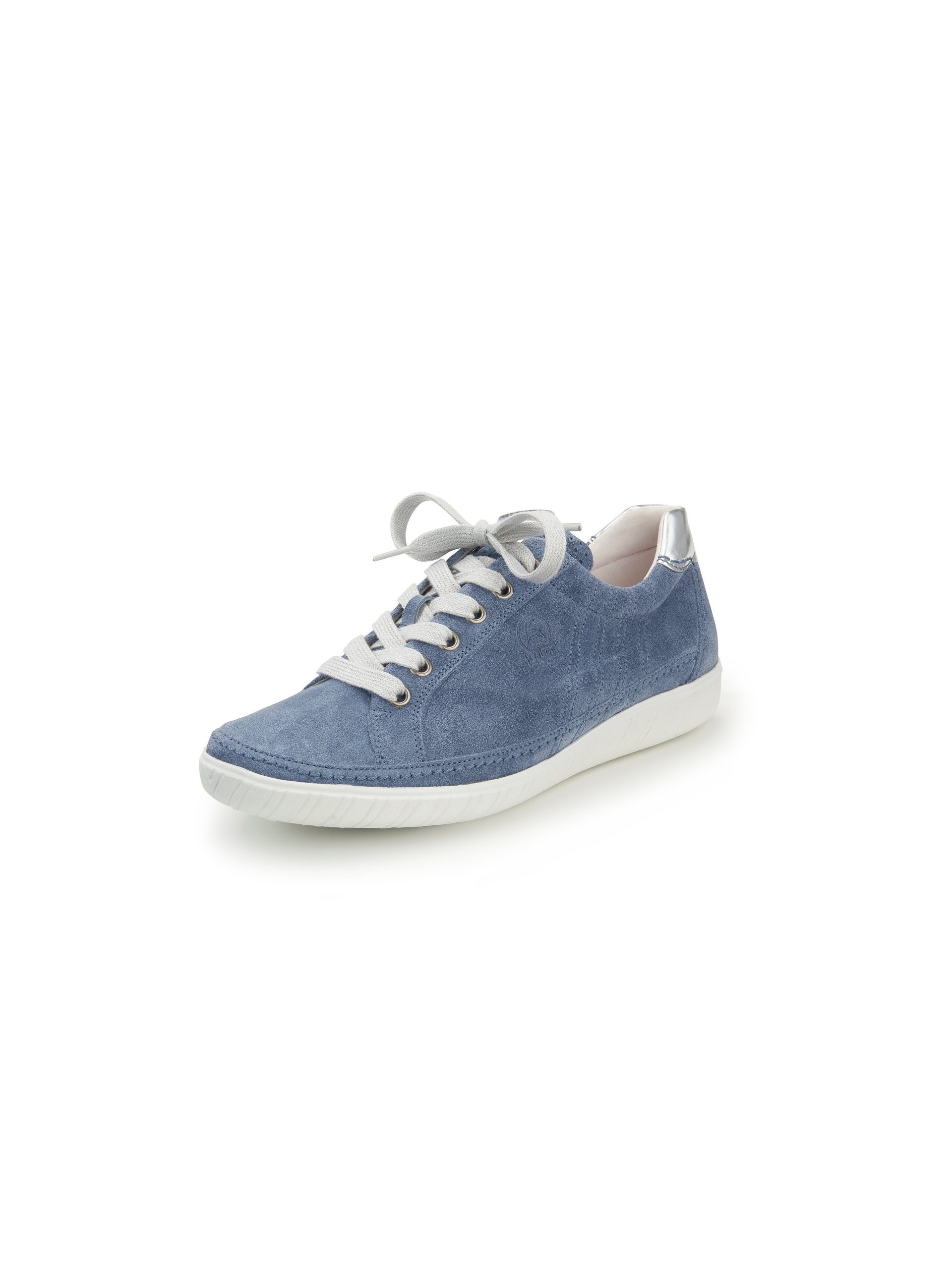 Sneakers van kalfssuèdeleer Van Gabor Comfort blauw Kopen