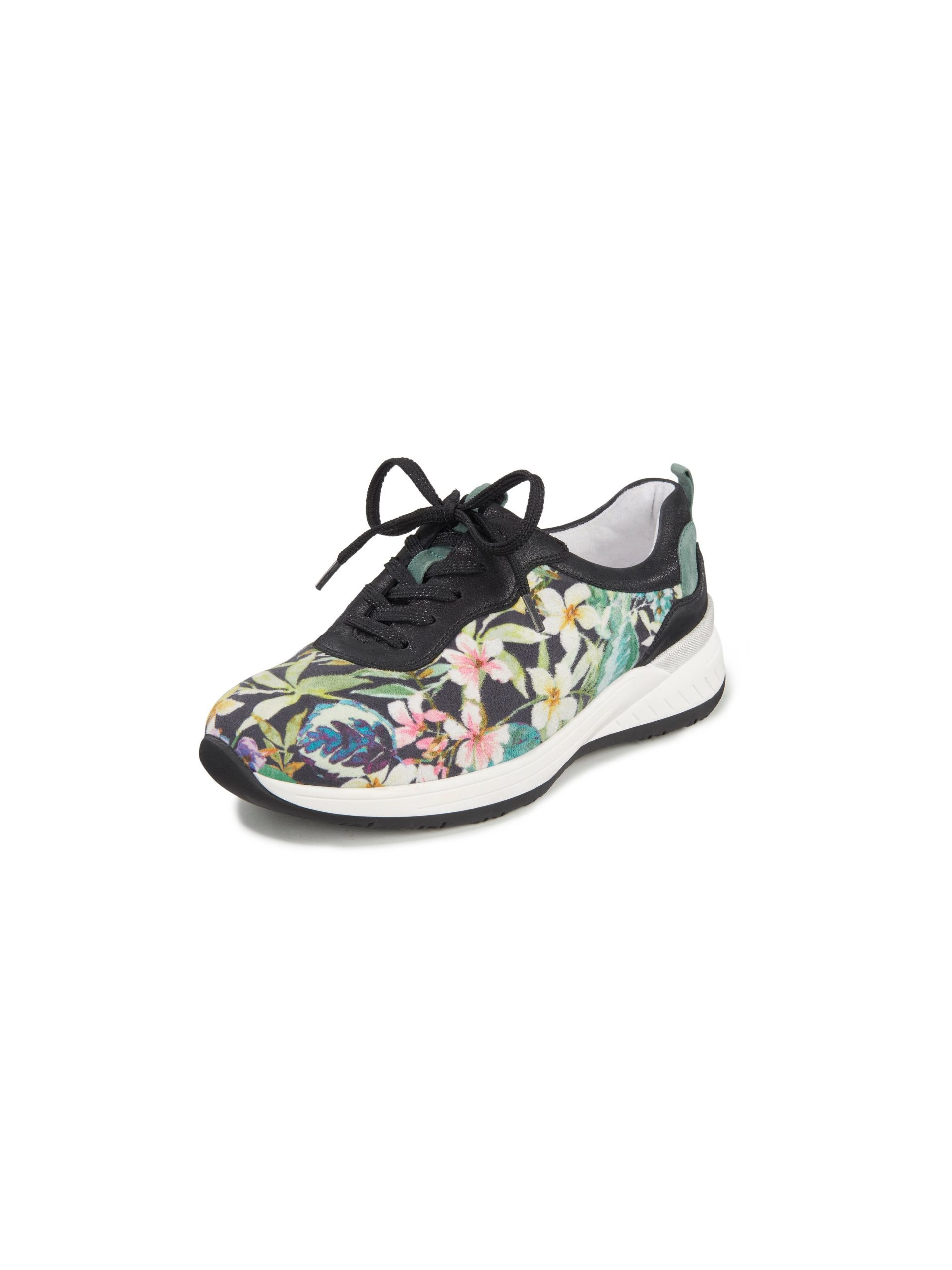 Sneakers Sabrina met bloemenprint Van Waldläufer Orthotritt multicolour Kopen