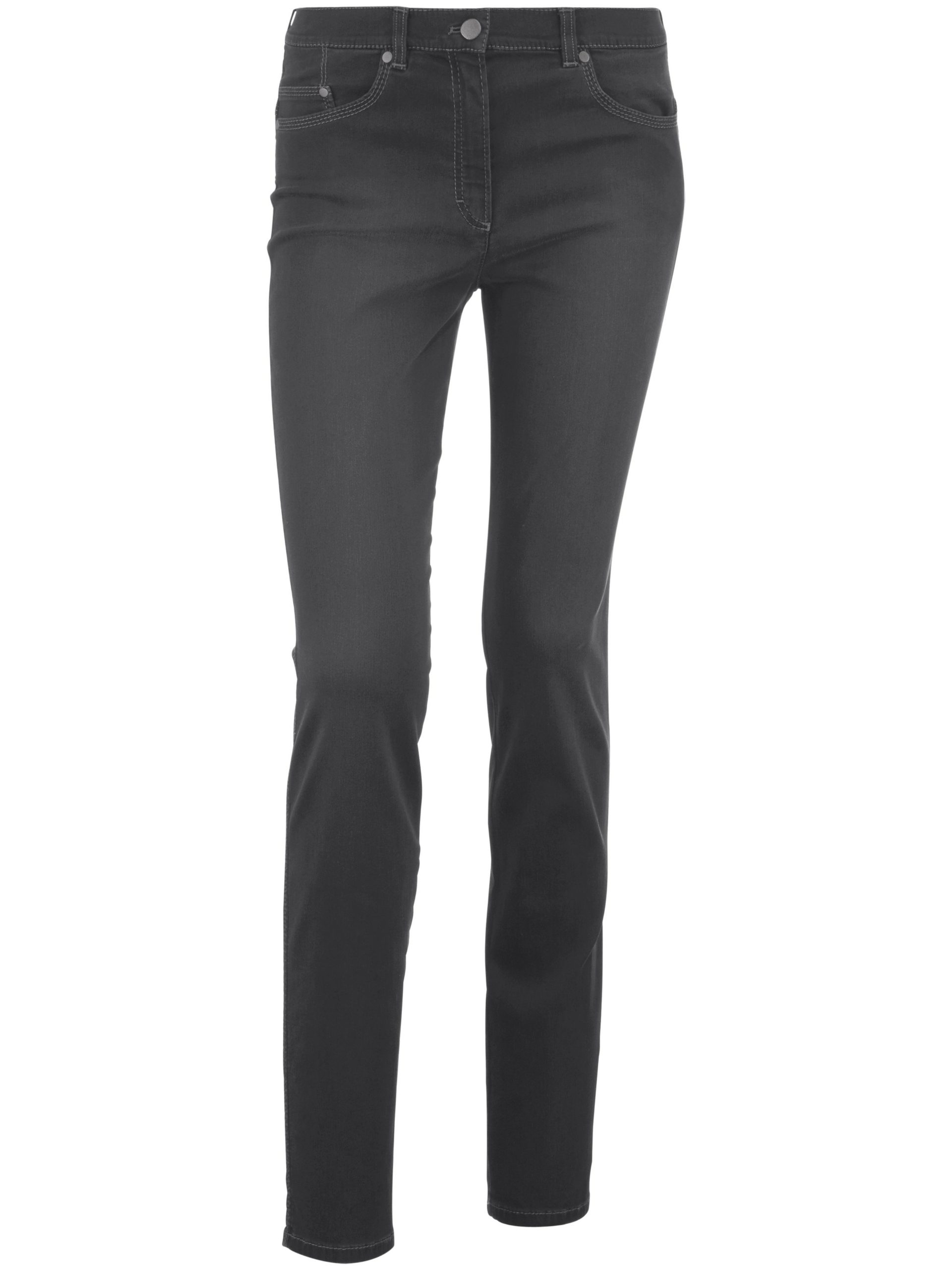 Modellerende Comfort Plus-jeans model Caren Van Raphaela by Brax grijs Kopen