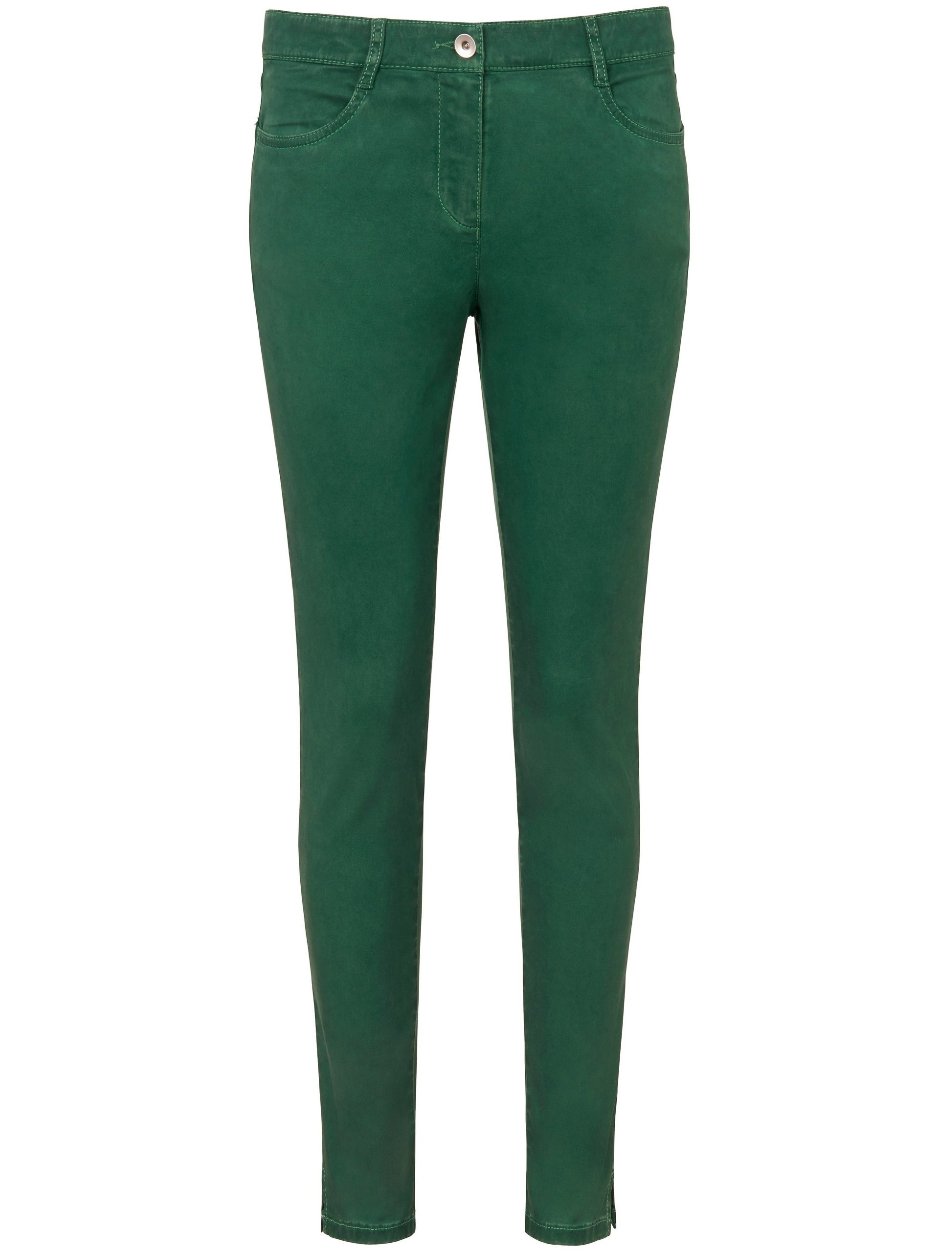 Skinny fit-jeans Van DAY.LIKE groen Kopen