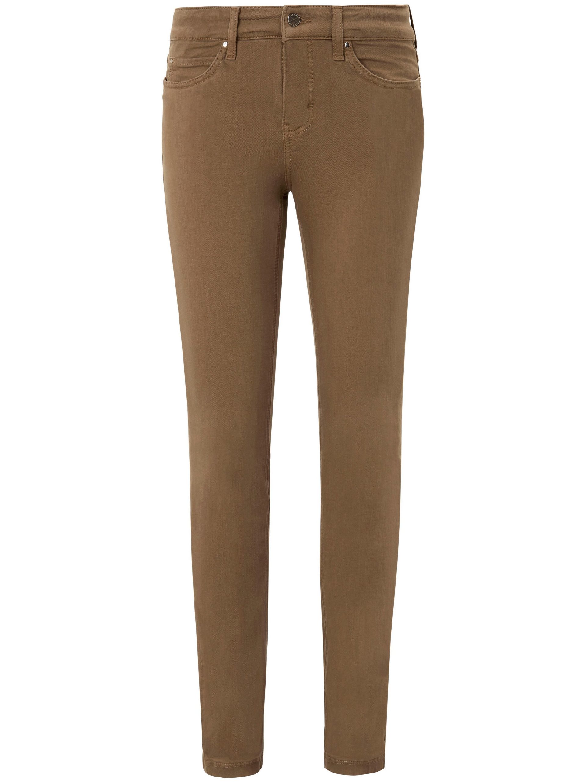 Jeans, model Dream Skinny, lengte 28 inch Van Mac beige Kopen
