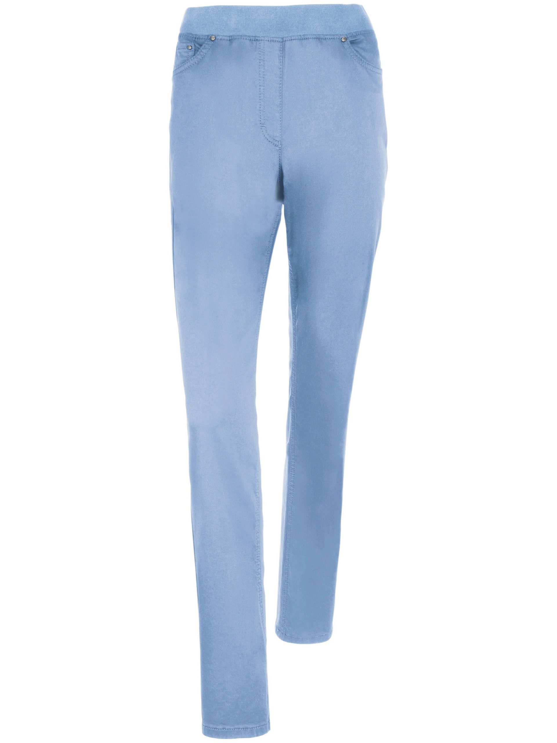 Comfort Plus-broek, model Carina Van Raphaela by Brax blauw Kopen
