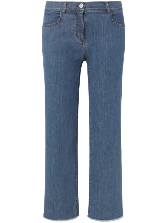 Wijde 7/8-jeans met elastische bandverwerking Van DAY.LIKE denim Kopen