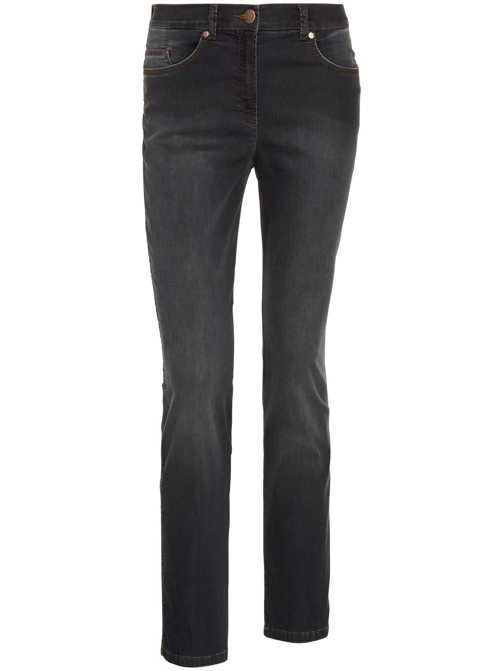 Corrigerende Proform S Super Slim-jeans model Lea Van Raphaela by Brax zwart Kopen