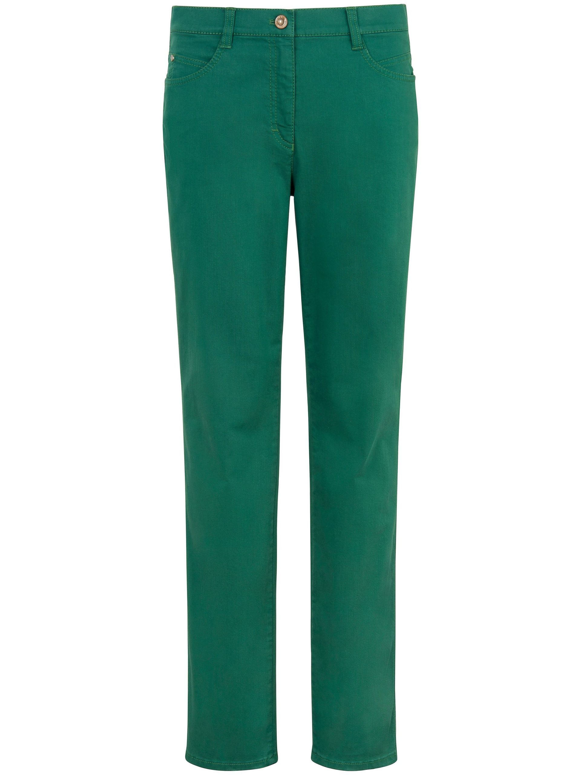 Feminine fit jeans, model Nicola Van Brax Feel Good groen Kopen
