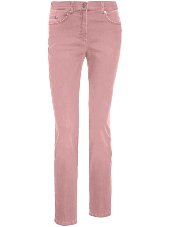 Corrigerende Proform S Super Slim-jeans model Lea Van Raphaela by Brax lichtroze Kopen