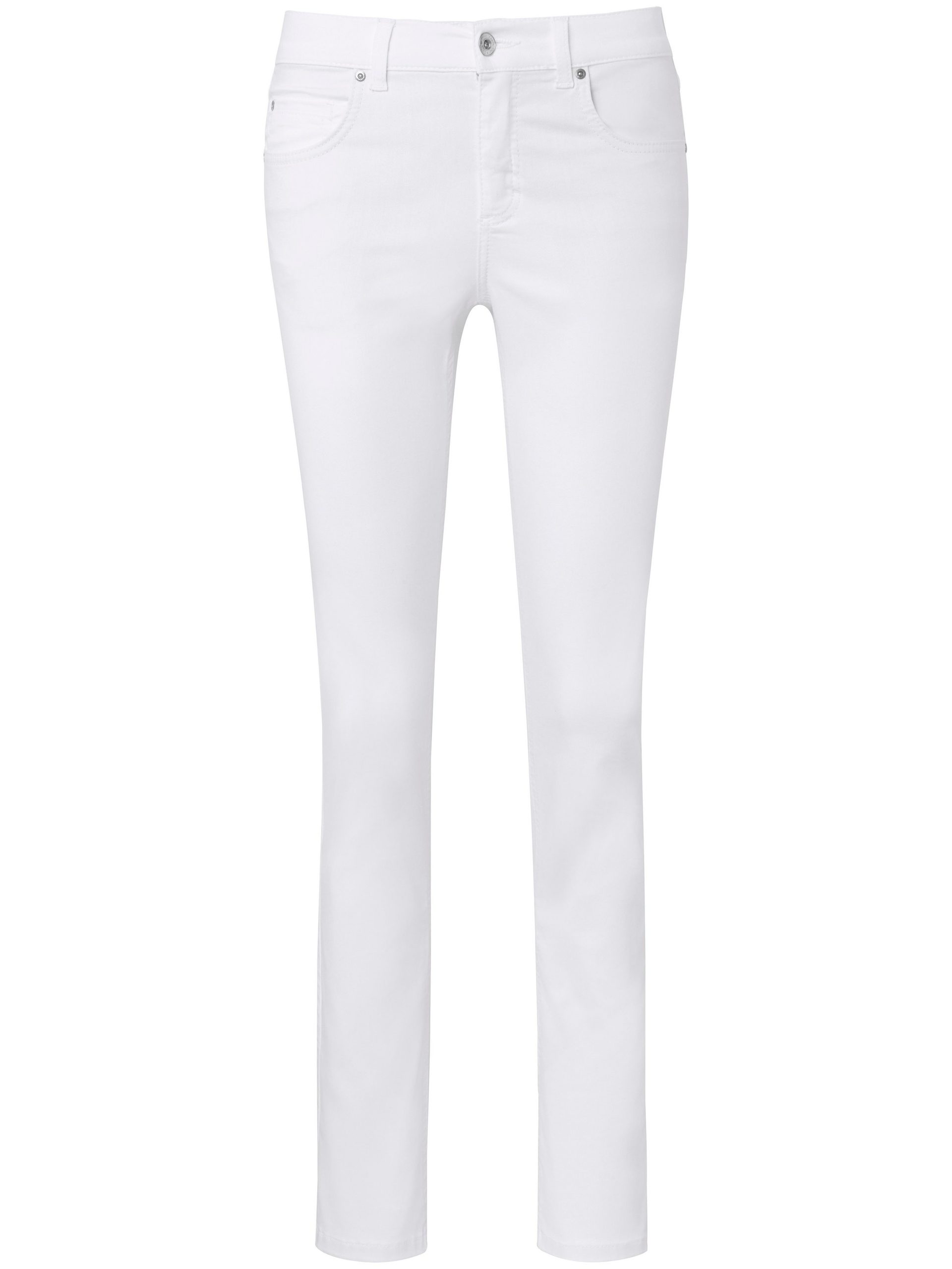 Jeans model Ornella met iets kortere pijpen Van ANGELS wit Kopen