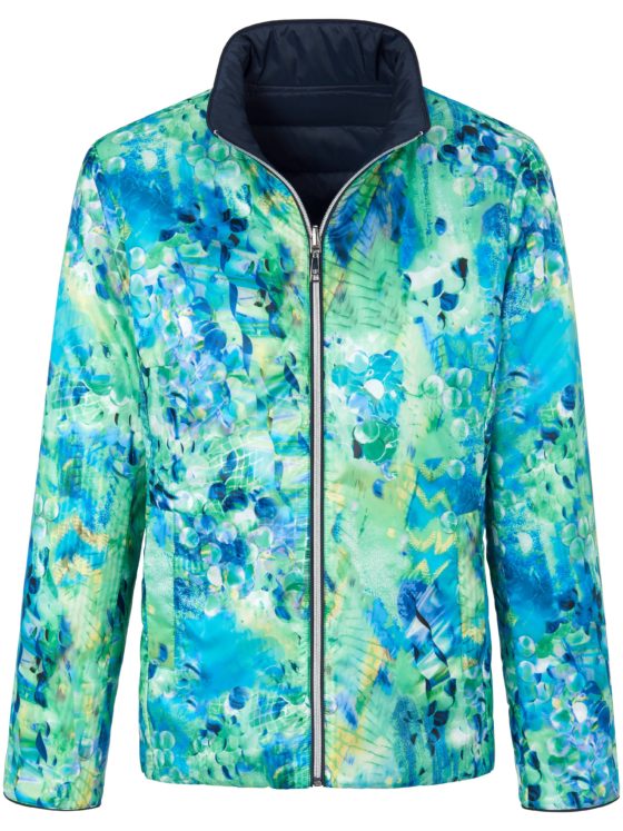 Keerbare gewatteerde jas met staande kraag Van Basler multicolour Kopen
