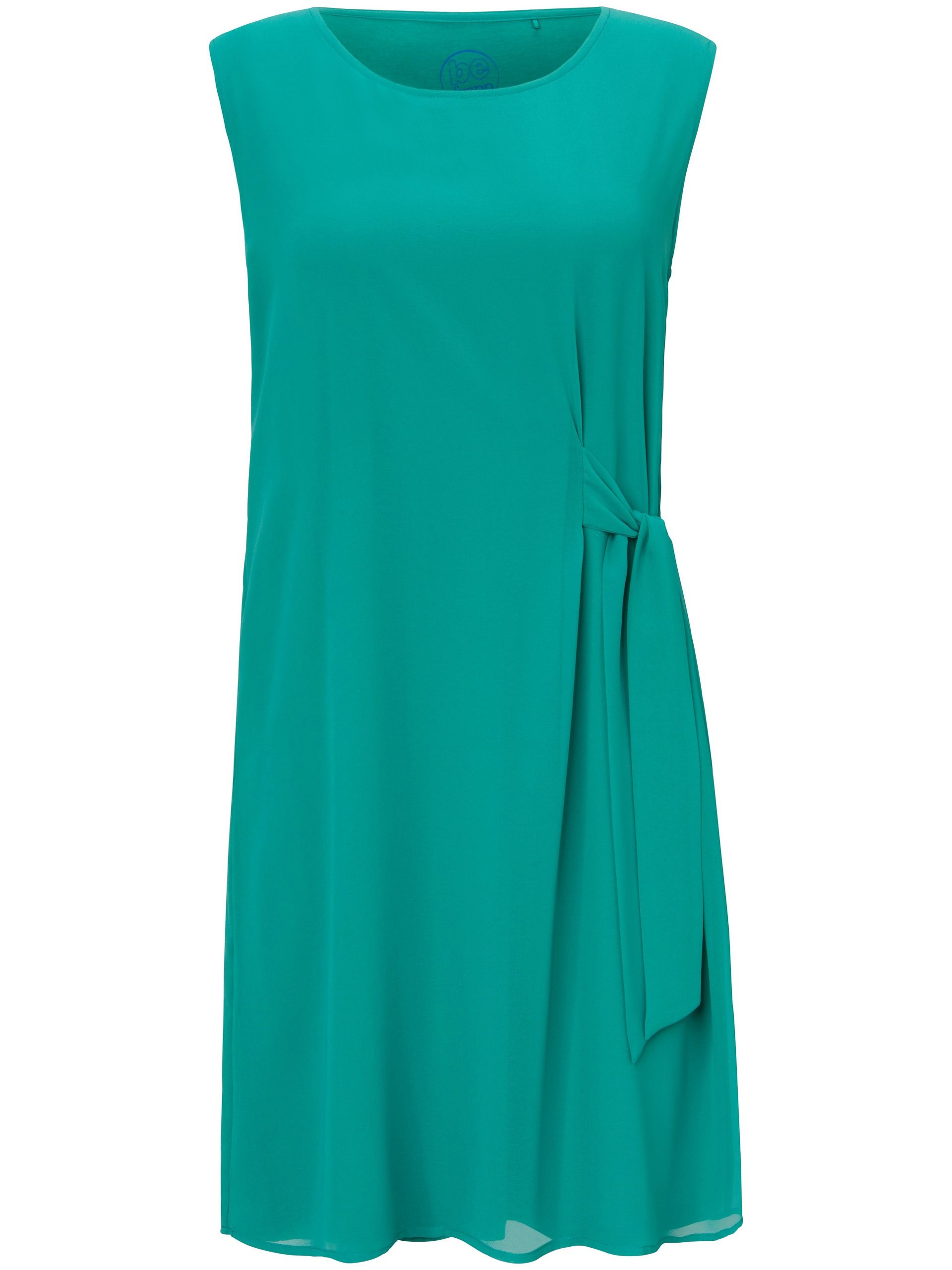 Mouwloze jurk in twee lagen Van FRAPP turquoise Kopen