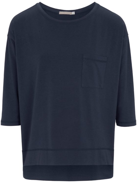 Shirt met ronde hals Van Mey blauw Kopen