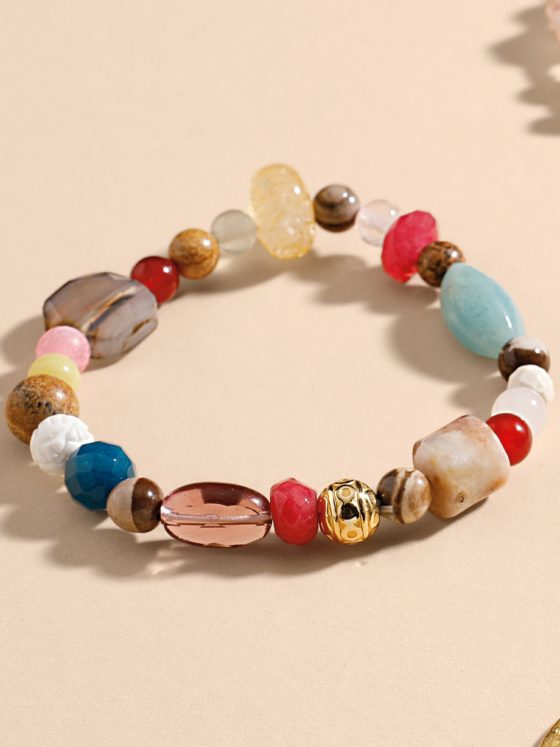 Armband Elina met halfedelstenen Van Juwelenkind multicolour Kopen