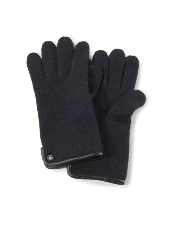 Handschoenen van 100% scheerwol Van Roeckl zwart Kopen