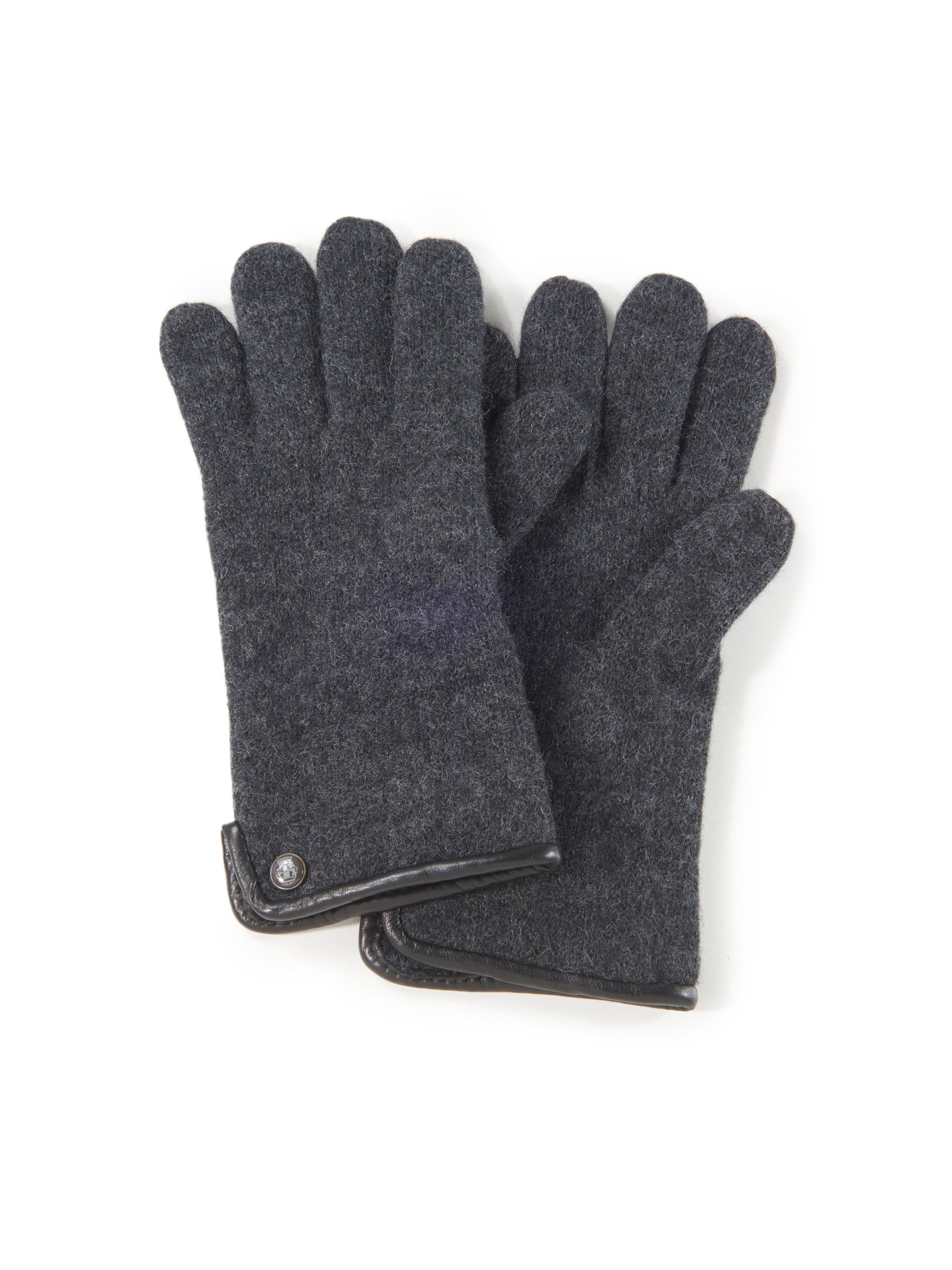 Handschoenen van 100% scheerwol Van Roeckl grijs Kopen