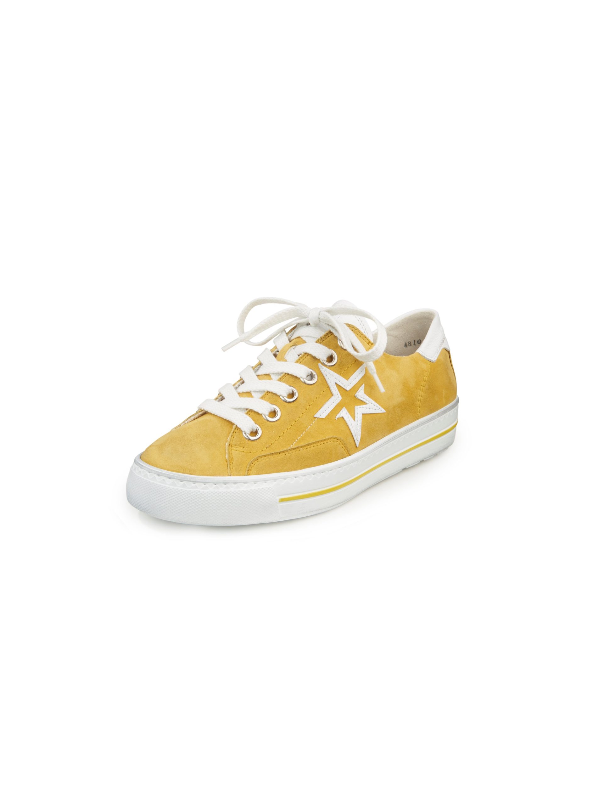 Sneakers met stermotief Van Paul Green geel Kopen