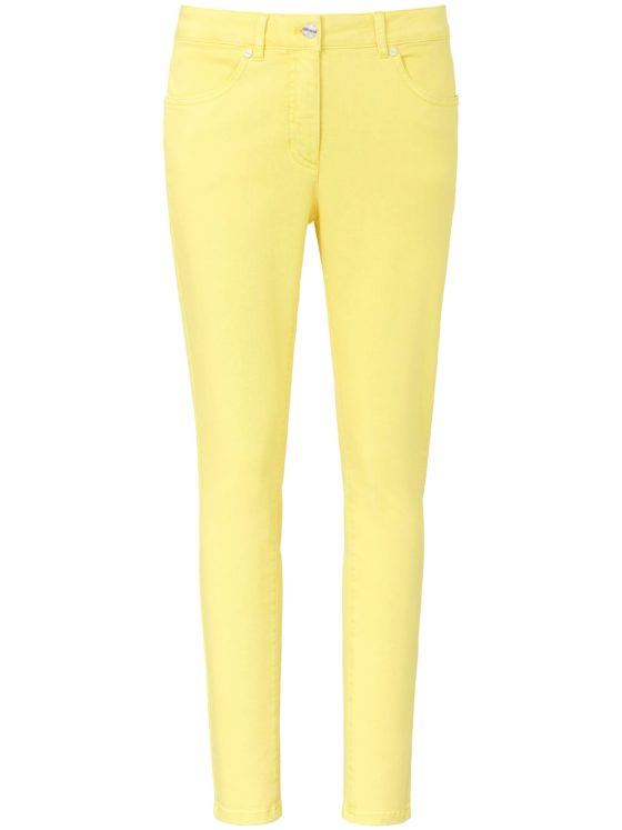 7/8-jeans in extra smal 4-pocketsmodel Van Looxent geel Kopen
