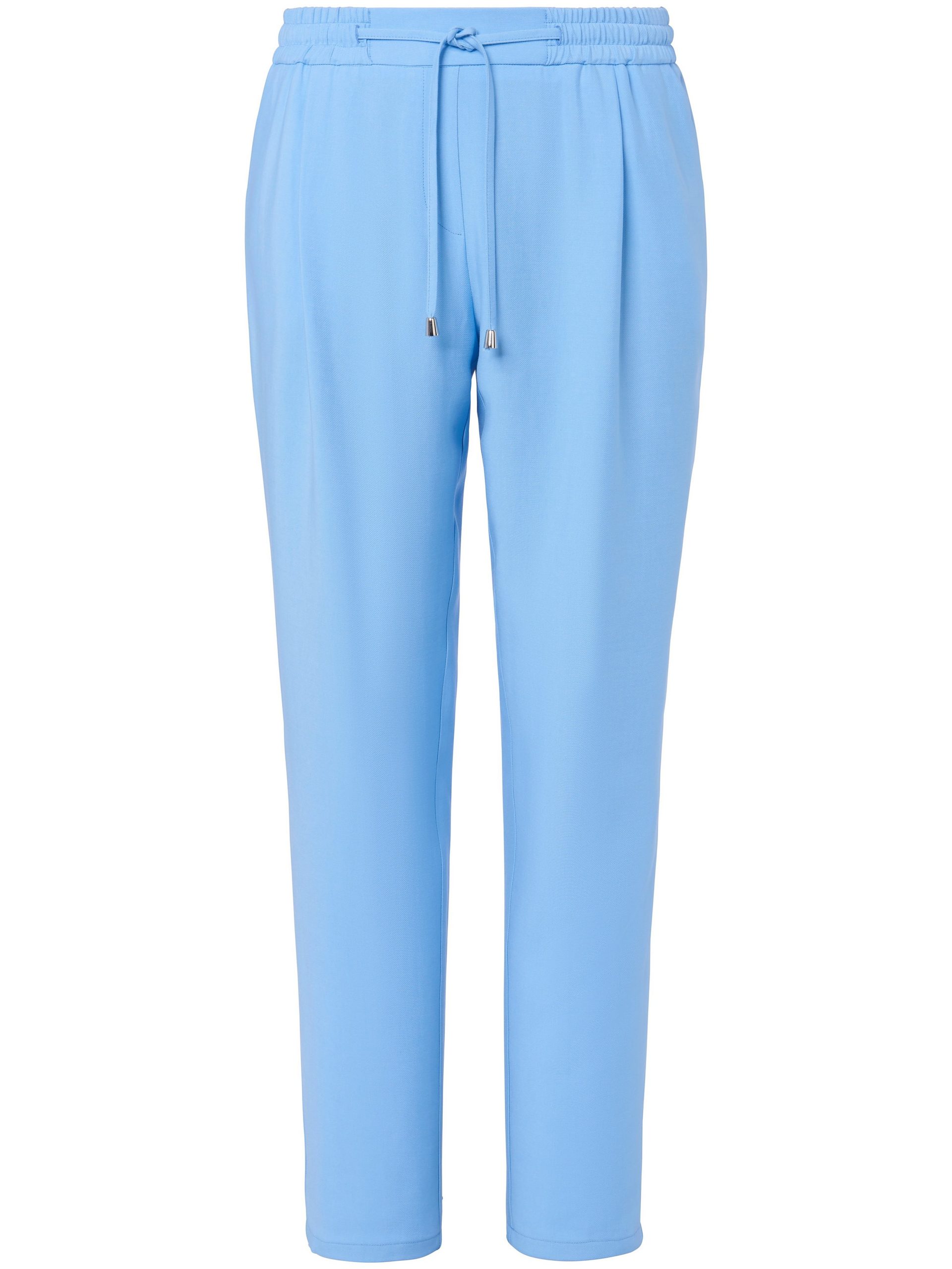 Broek in jogg-pant-stijl met elastische band Van Emilia Lay blauw Kopen