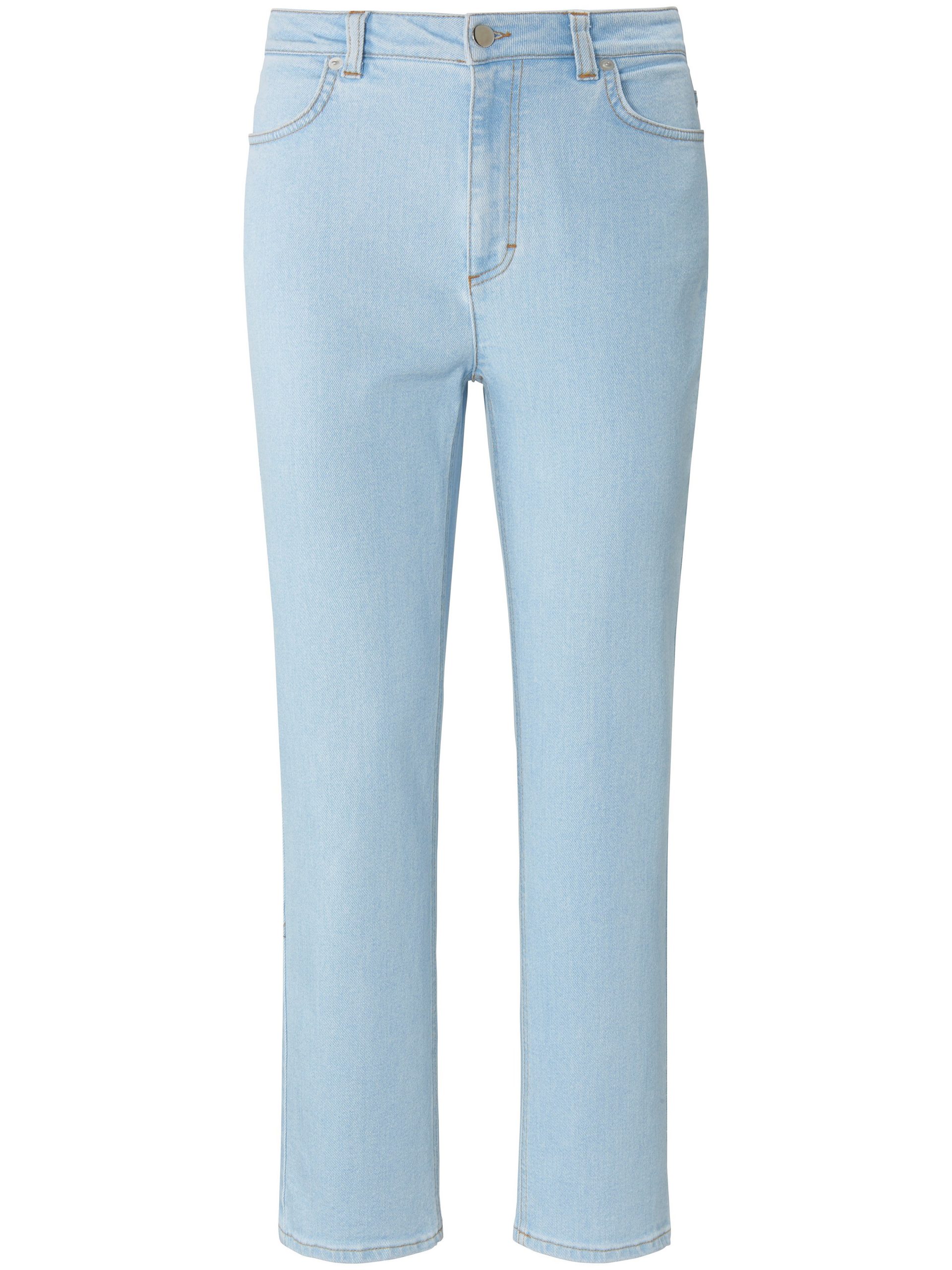 Enkellange Slim Fit-jeans in 4-pocketsmodel Van DAY.LIKE denim Kopen