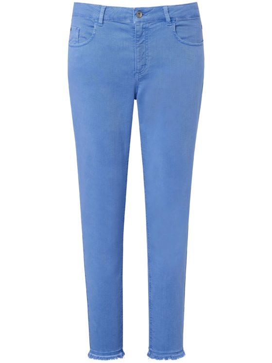 Enkellange jeans met smalle pijpen Van Anna Aura blauw Kopen
