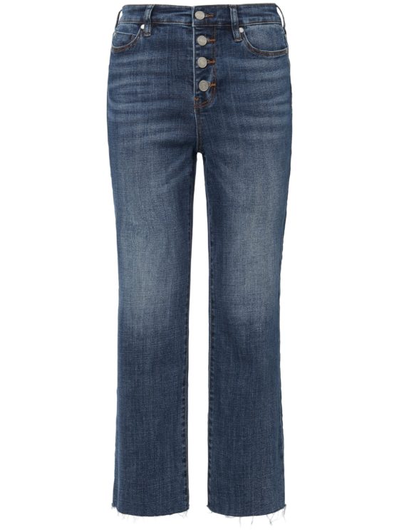 7/8-jeans in five-pocketsmodel met knoopsluiting Van LIVERPOOL denim Kopen