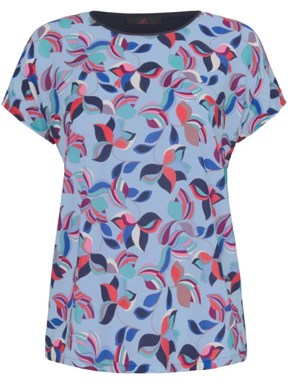 Shirt met bloemenprint voor Van Emilia Lay multicolour Kopen