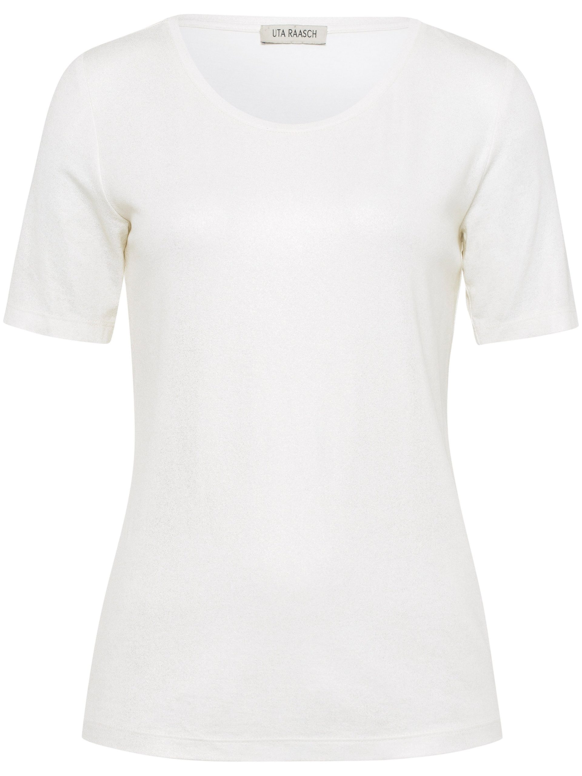 Shirt met ronde hals Van Uta Raasch wit Kopen