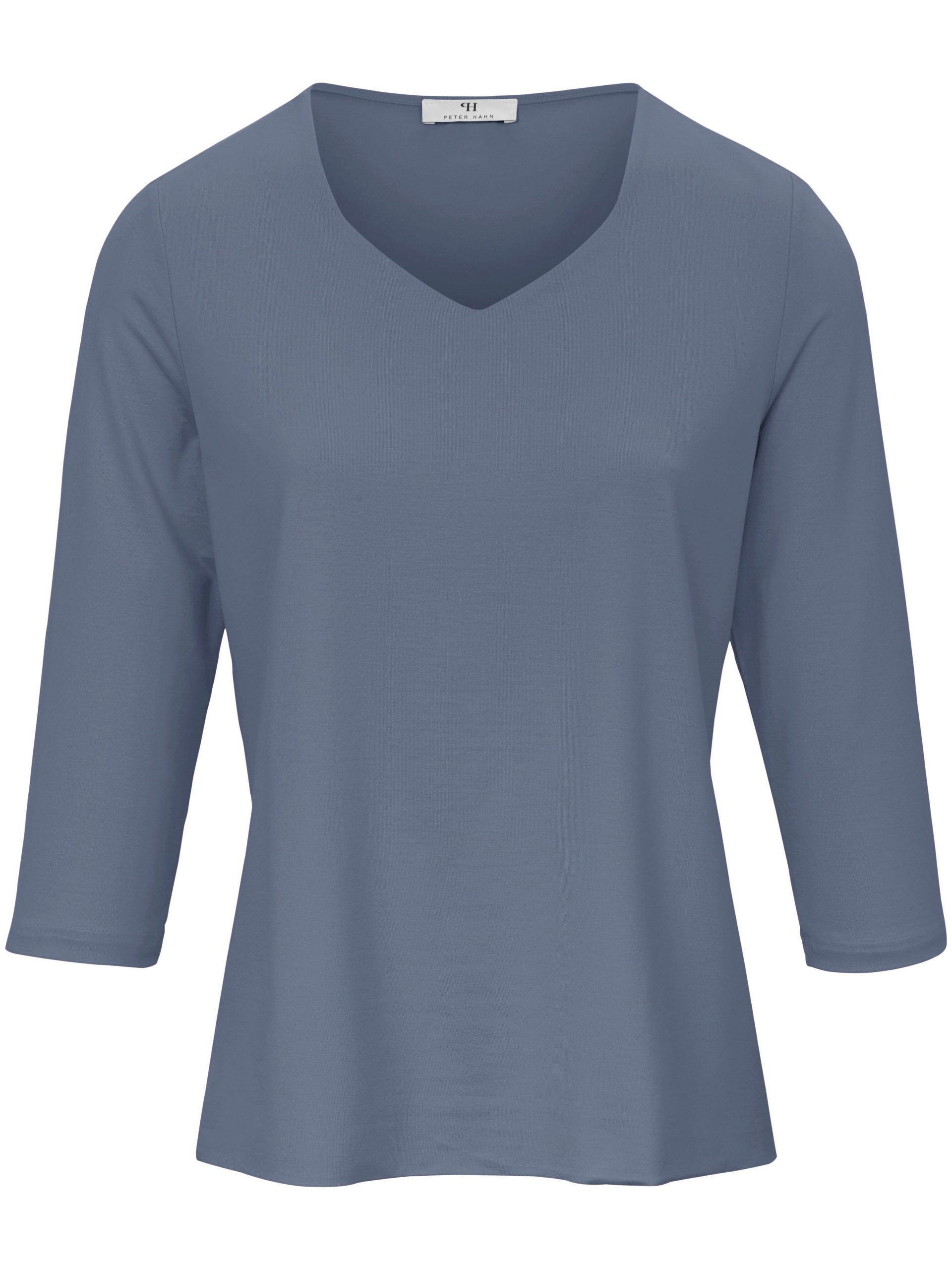Shirt met 3/4-mouwen Van Peter Hahn blauw Kopen