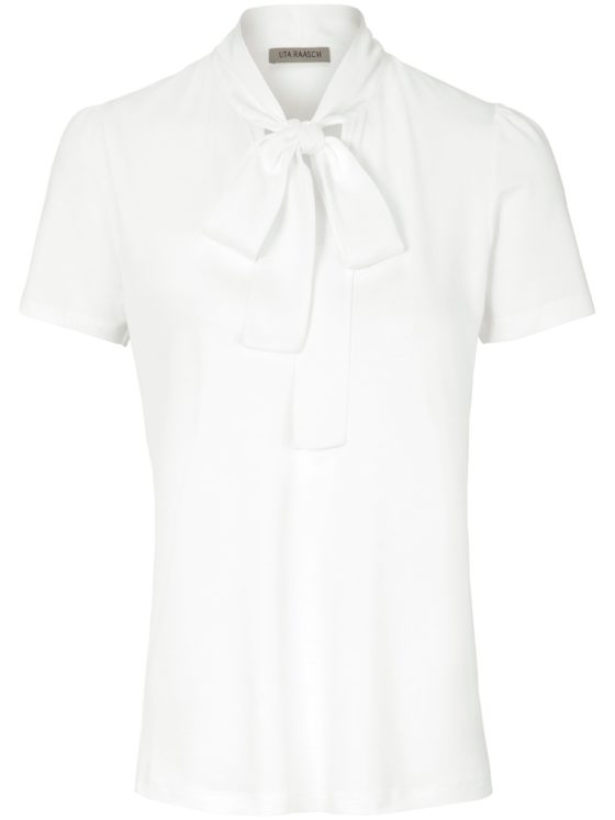 Shirt met ronde hals Van Uta Raasch wit Kopen