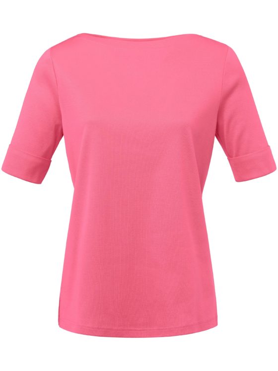 Shirt met boothals Van Efixelle roze Kopen