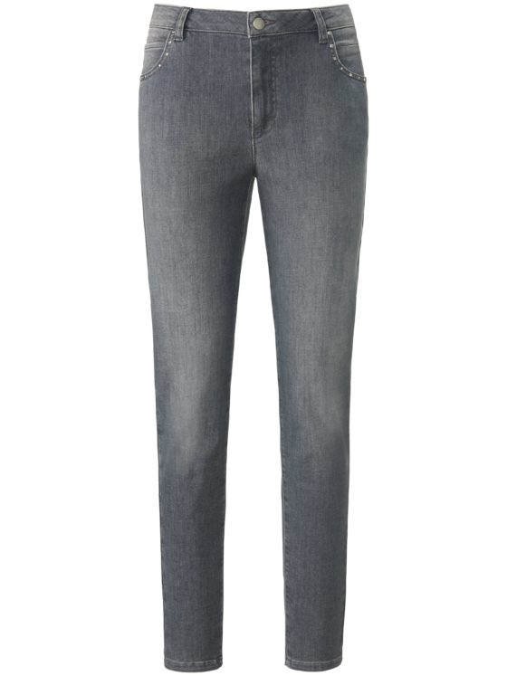 Jeans studs op de zakken voor Van MYBC grijs Kopen