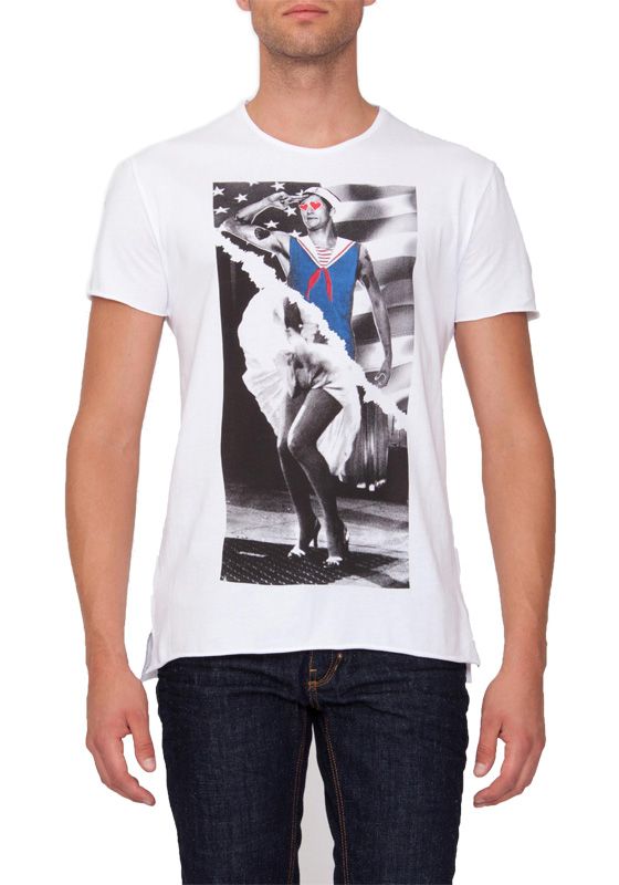 Pop heart – Antony Morato – Shirts en tops – Wit Kopen