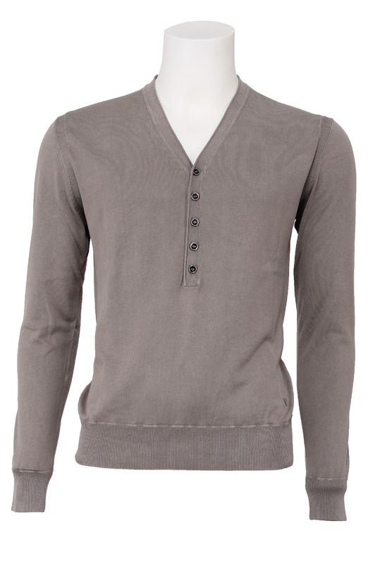 Guess vest men – Brant sweater – Sterling grey / grijs Kopen