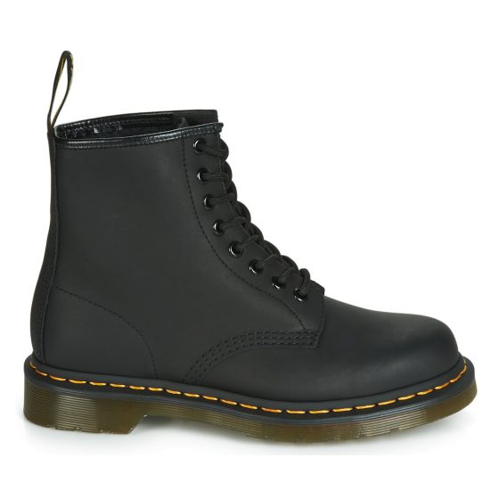 1460 Black Greasy Boots