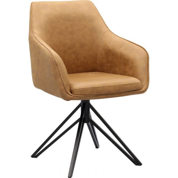 Eetkamerstoel Bono Cognac - Afbeelding 2