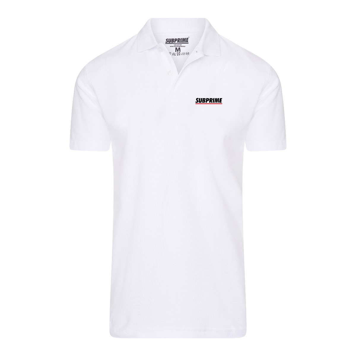 Polo Stripe White