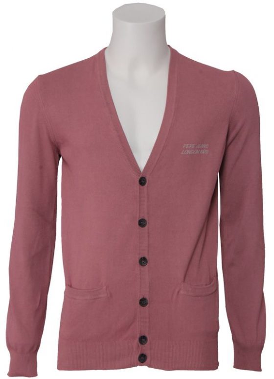 Pepe jeans knopen vest - Roze / Rood