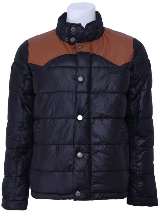 Pepe Jeans winterjas - Fletcher - Zwart / bruin