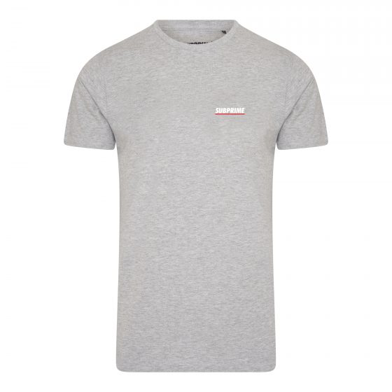 Shirt Chest Logo Grey