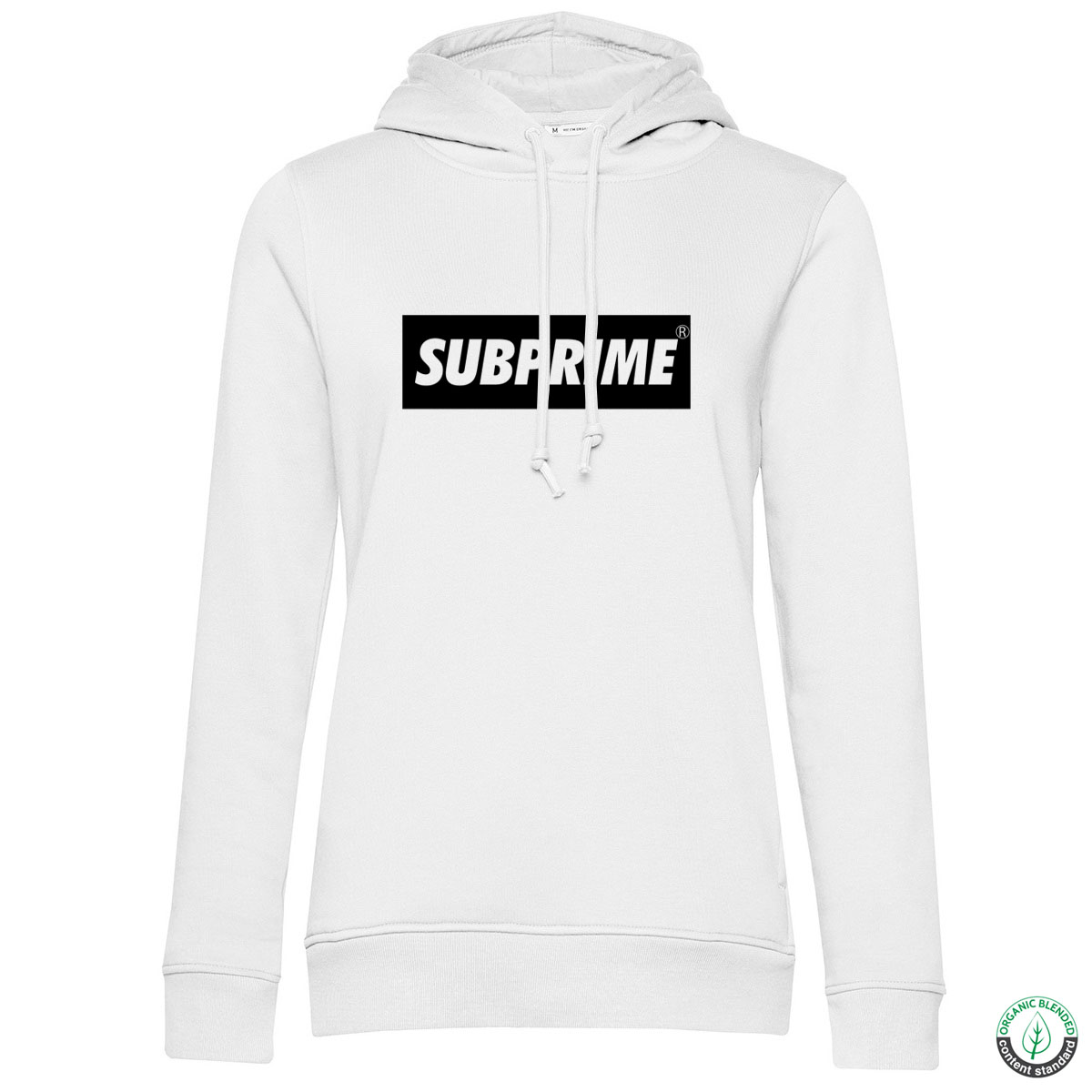 Hoodie Block White